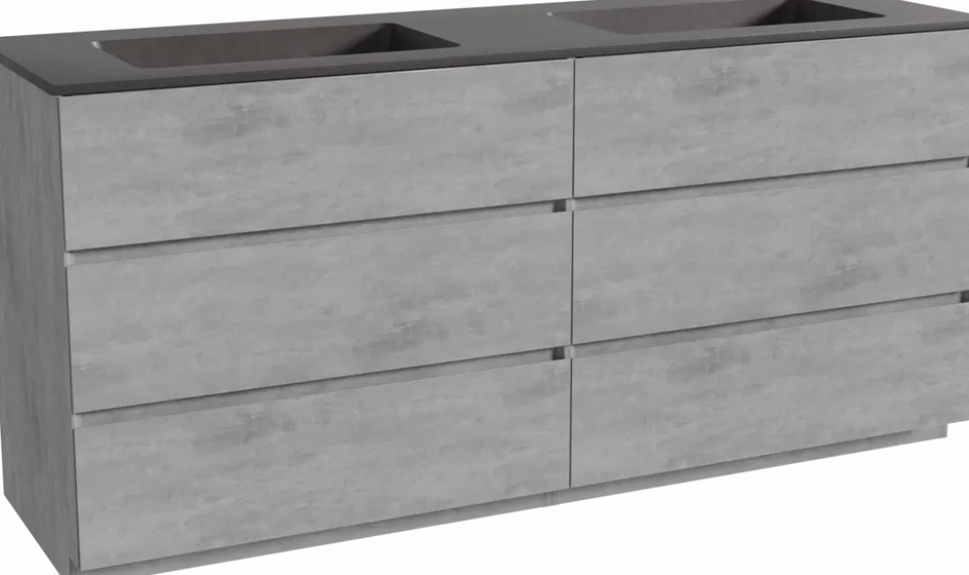 Storke Edge badkamermeubel met Scuro wastafel