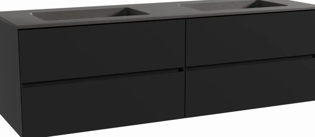 Storke Edge badkamermeubel met Scuro wastafel