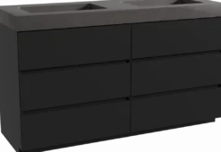 Storke Edge badkamermeubel met Scuro High wastafel