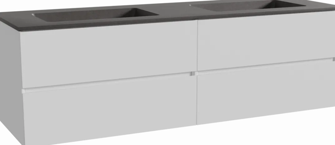 Storke Edge badkamermeubel met Scuro wastafel