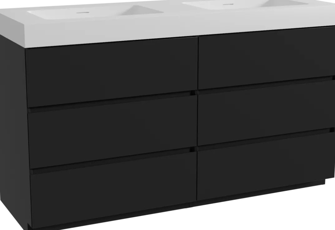 Storke Edge badkamermeubel met Mata High wastafel
