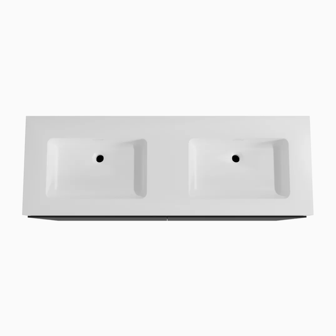 Storke Edge badkamermeubel met Mata High wastafel