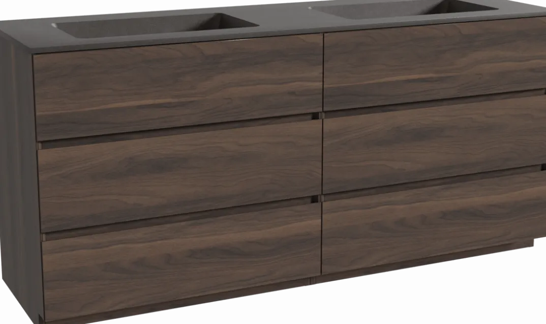 Storke Edge badkamermeubel met Scuro wastafel