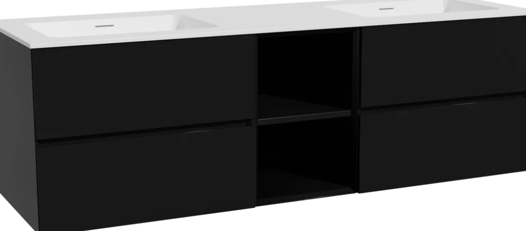 Storke Edge badkamermeubel met Mata wastafel