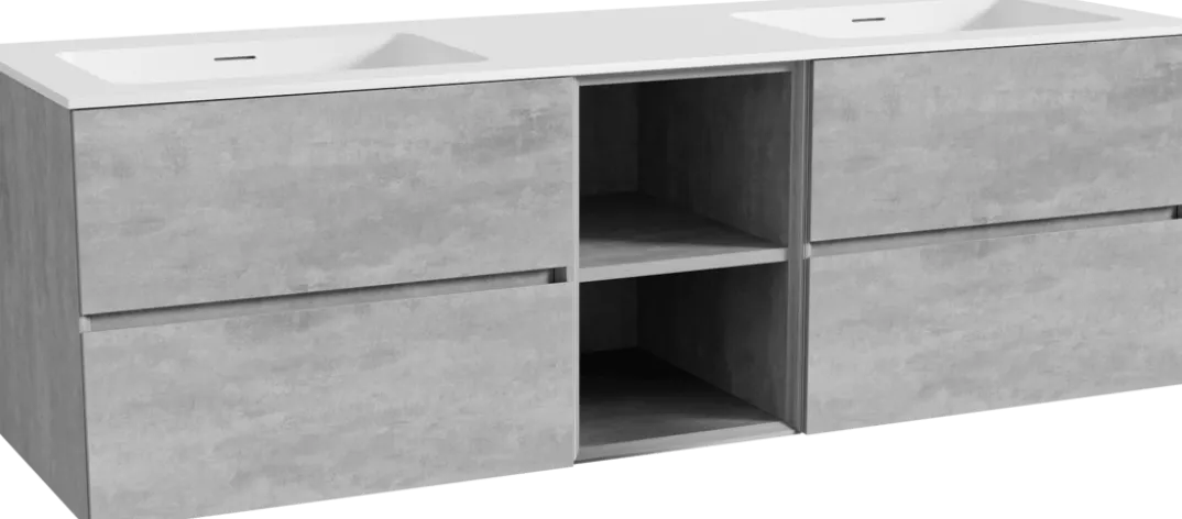 Storke Edge badkamermeubel met Mata wastafel