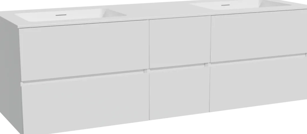 Storke Edge badkamermeubel met Mata wastafel