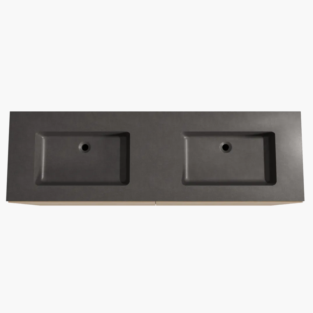 Storke Edge badkamermeubel met Scuro wastafel