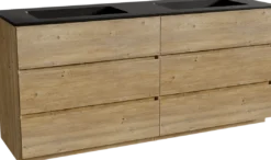 Storke Edge badkamermeubel met Scuro wastafel