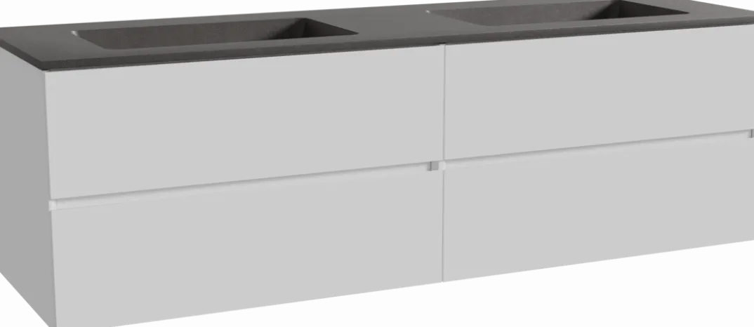 Storke Edge badkamermeubel met Scuro wastafel