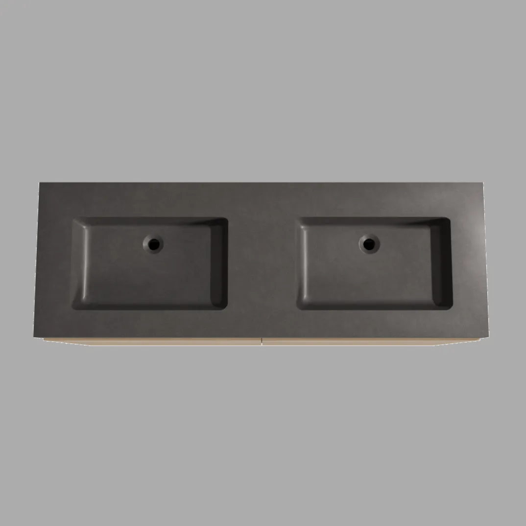 Storke Edge badkamermeubel met Scuro High wastafel