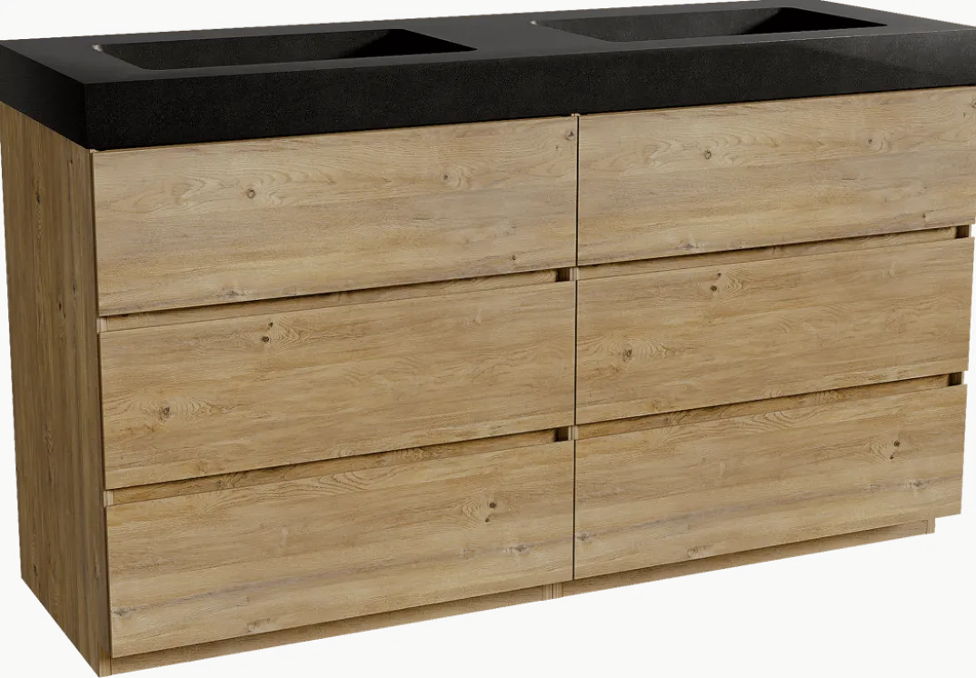 Storke Edge badkamermeubel met Scuro High wastafel
