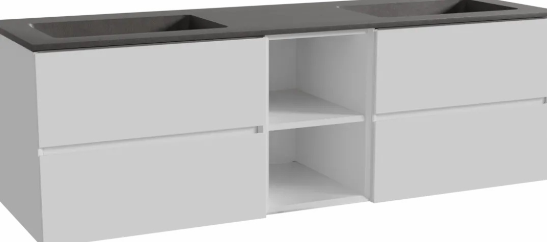 Storke Edge badkamermeubel met Scuro wastafel