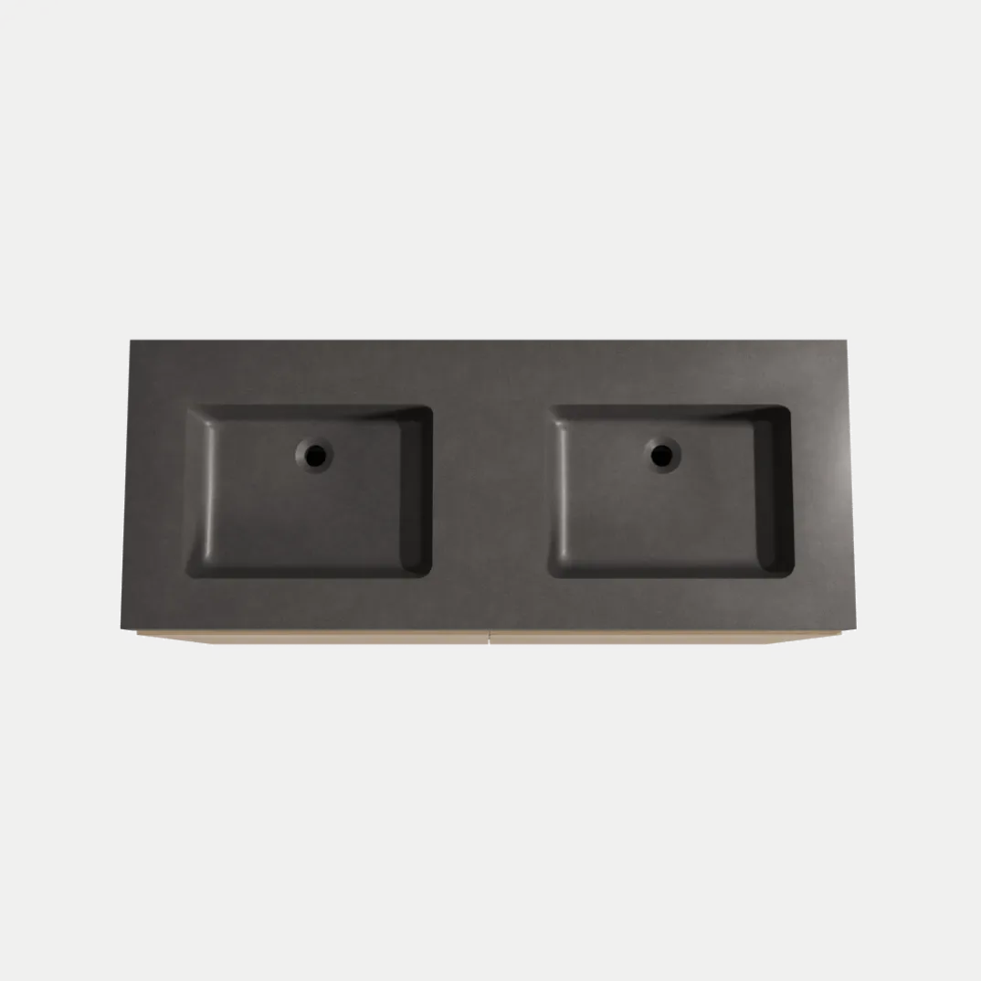 Storke Edge badkamermeubel met Scuro High wastafel