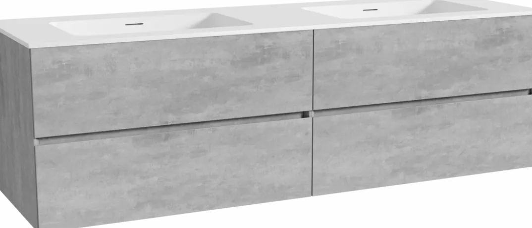 Storke Edge badkamermeubel met Mata wastafel