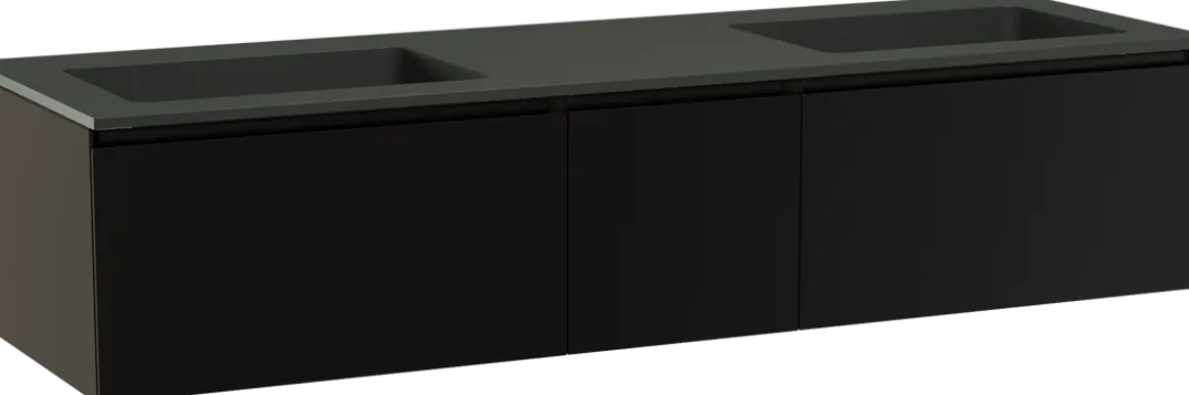 Storke Edge badkamermeubel met Scuro wastafel