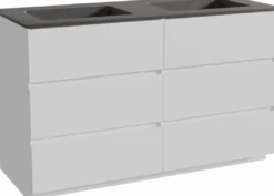 Storke Edge badkamermeubel met Scuro wastafel