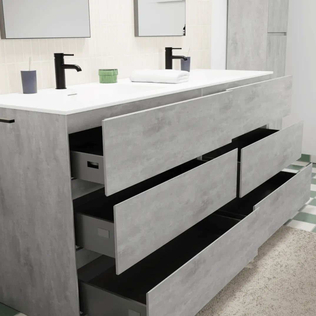 Storke Edge badkamermeubel met Mata wastafel