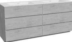 Storke Edge badkamermeubel met Mata wastafel