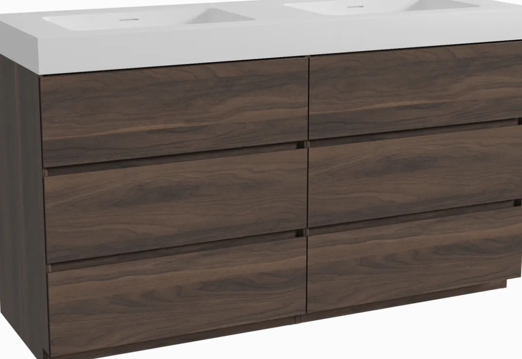 Storke Edge badkamermeubel met Mata High wastafel