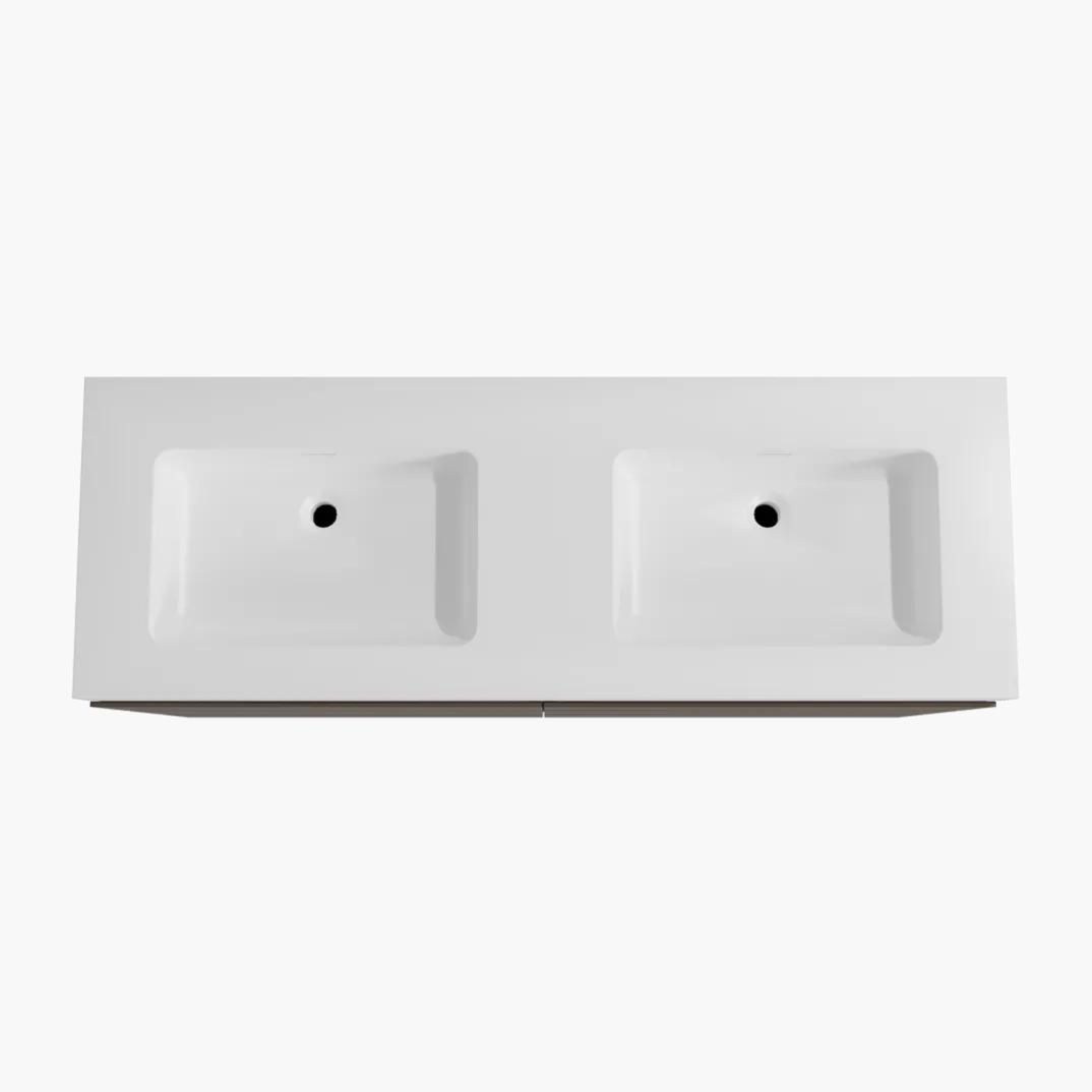 Storke Edge badkamermeubel met Mata High wastafel