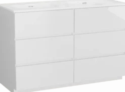Storke Edge badkamermeubel met Kera wastafel, afvoerpluggen inbegrepen