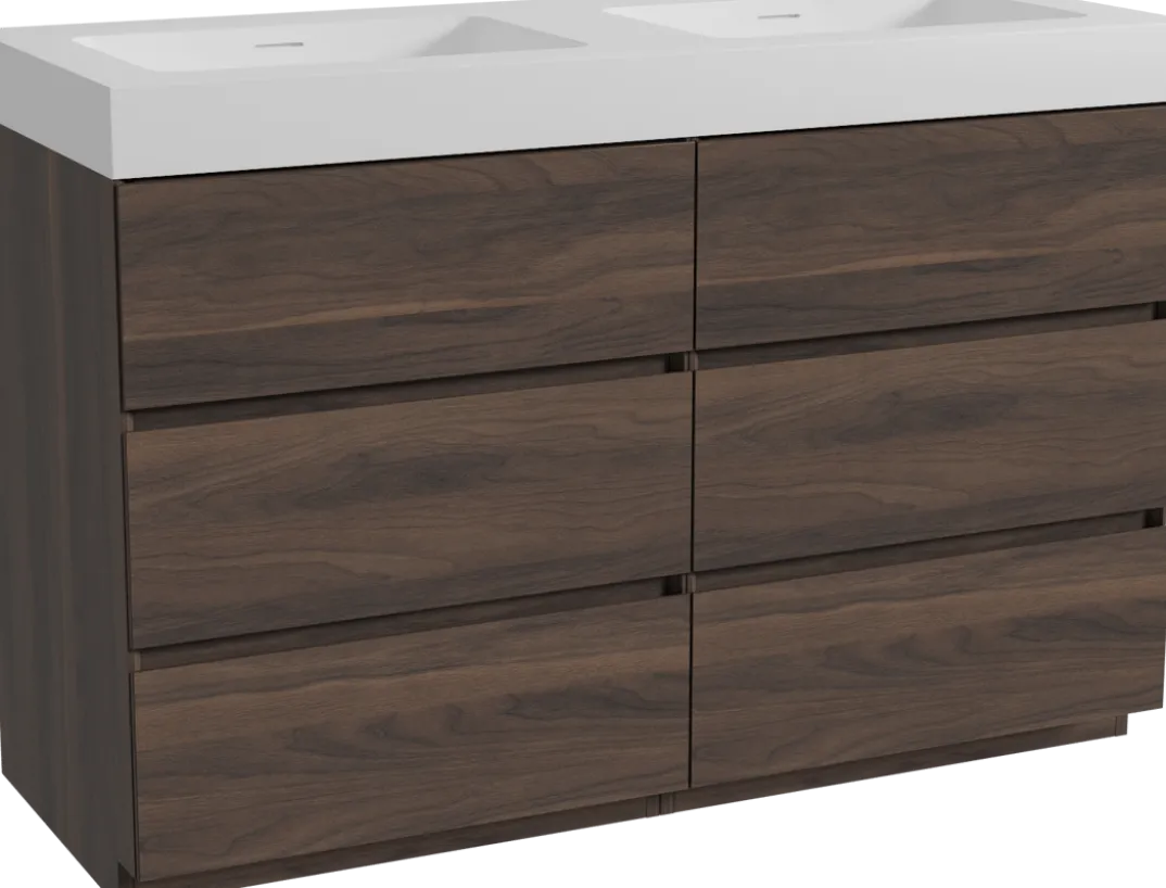 Storke Edge badkamermeubel met Mata High wastafel