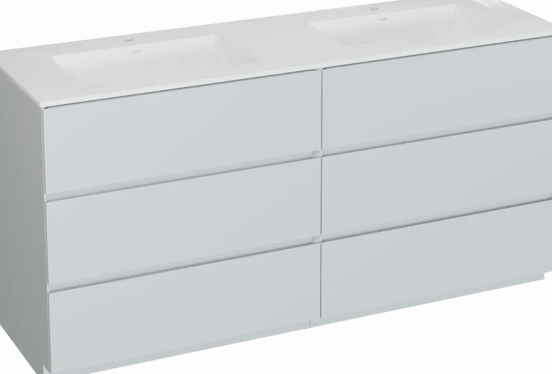 Storke Edge badkamermeubel met Bilia wastafel
