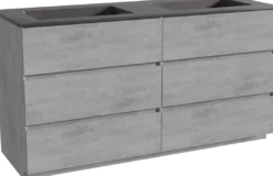 Storke Edge badkamermeubel met Scuro wastafel