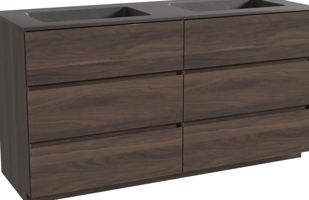 Storke Edge badkamermeubel met Scuro wastafel