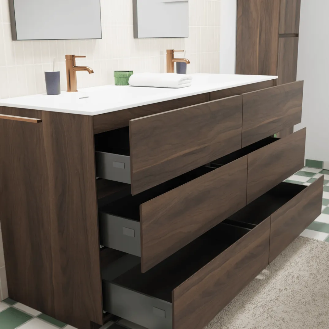 Storke Edge badkamermeubel met Mata wastafel