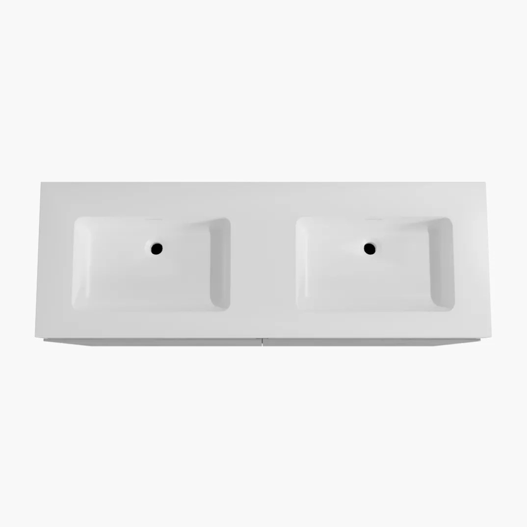 Storke Edge badkamermeubel met Mata High wastafel