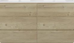 Storke Edge badkamermeubel met Kera wastafel, afvoerpluggen inbegrepen