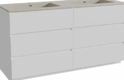 Storke Edge badkamermeubel met Diva wastafel