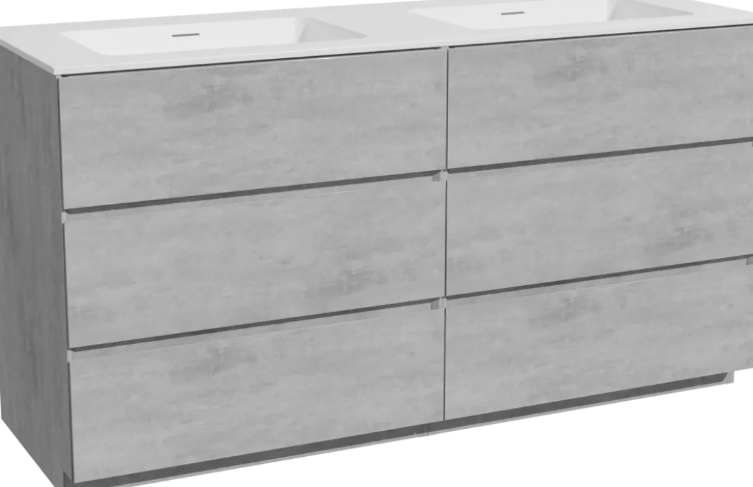 Storke Edge badkamermeubel met Mata wastafel