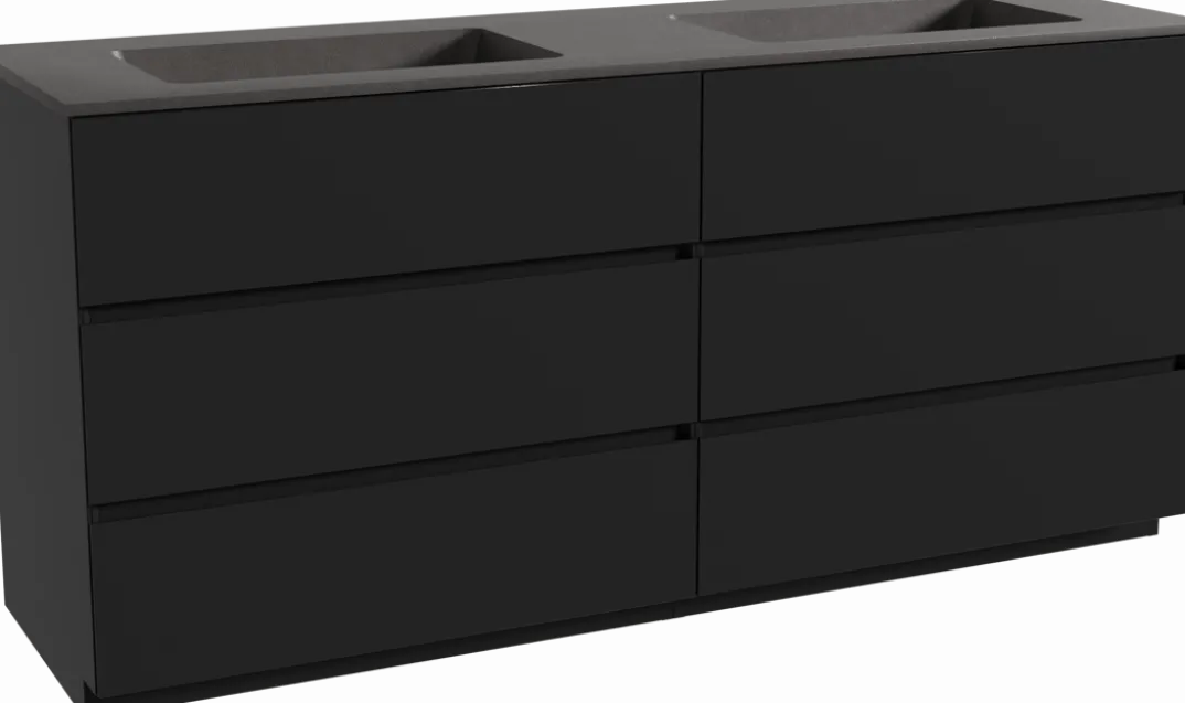 Storke Edge badkamermeubel met Scuro wastafel