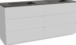 Storke Edge badkamermeubel met Scuro wastafel