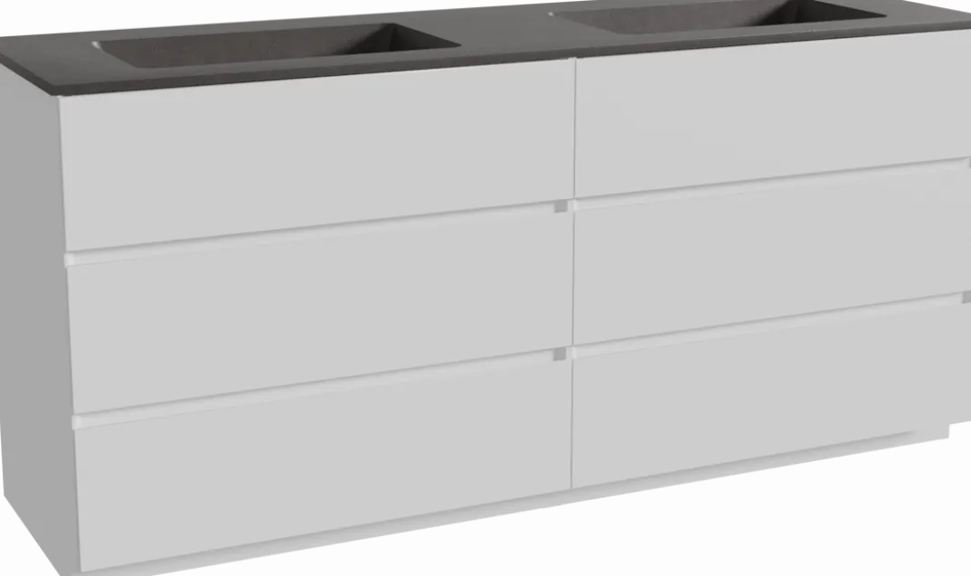 Storke Edge badkamermeubel met Scuro wastafel