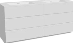 Storke Edge badkamermeubel met Mata wastafel