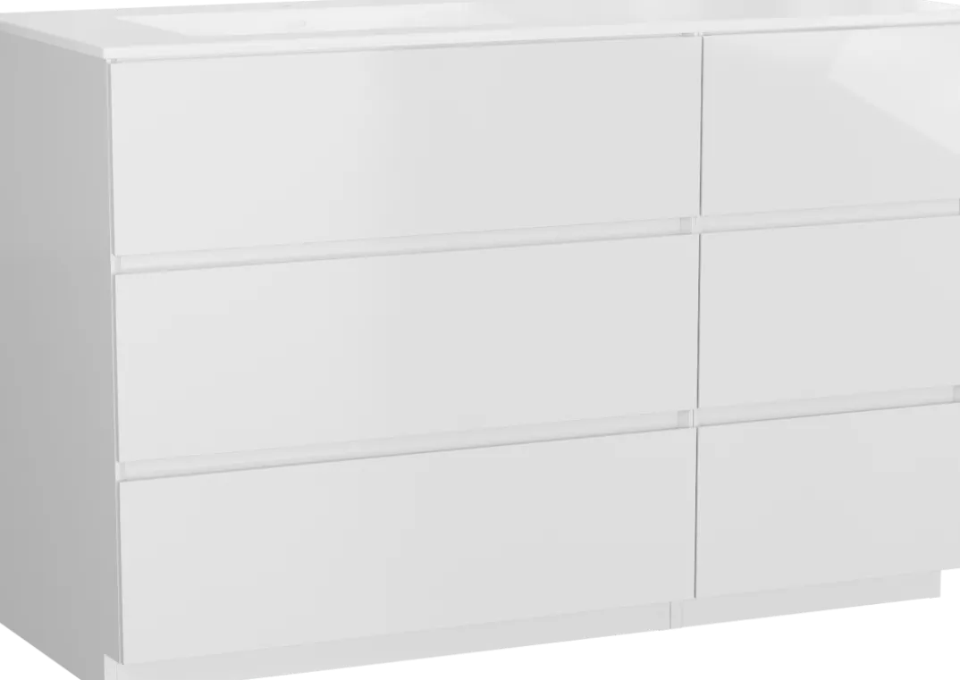 Storke Edge badkamermeubel met Bilia wastafel
