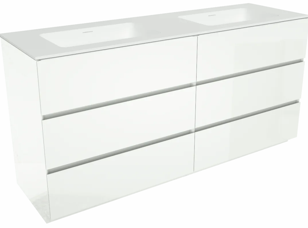 Storke Edge badkamermeubel met Mata wastafel