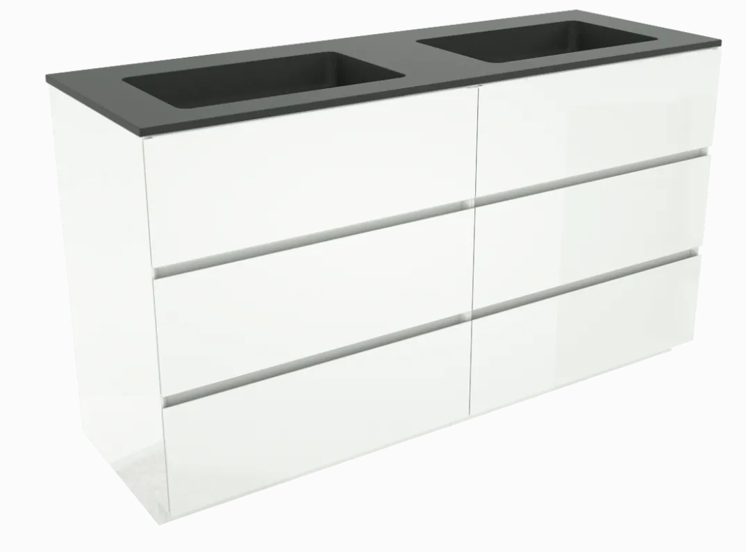 Storke Edge badkamermeubel met Scuro wastafel
