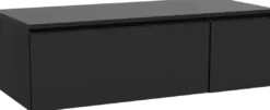 Storke Edge badkamermeubel met Panton wastafelblad voor waskom(men)