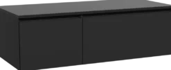Storke Edge badkamermeubel met Panton wastafelblad voor waskom(men)