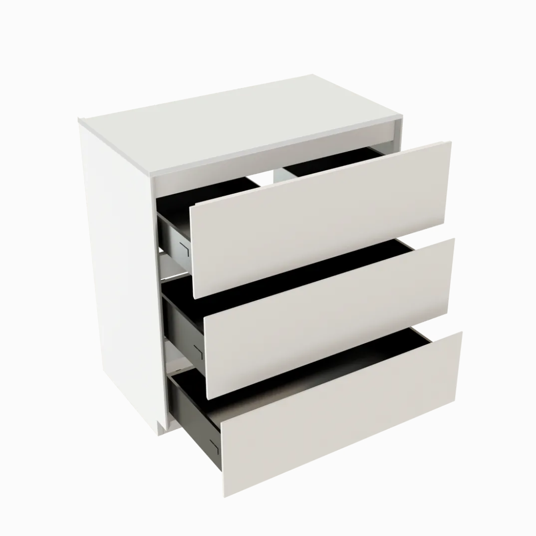 Storke Edge badkamermeubel met Tavola wastafelblad voor waskom(men)