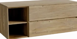 Storke Edge badkamermeubel met Panton wastafelblad voor waskom(men)