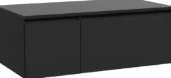Storke Edge badkamermeubel met Panton wastafelblad voor waskom(men)