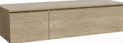Storke Edge badkamermeubel met Panton wastafelblad voor waskom(men)