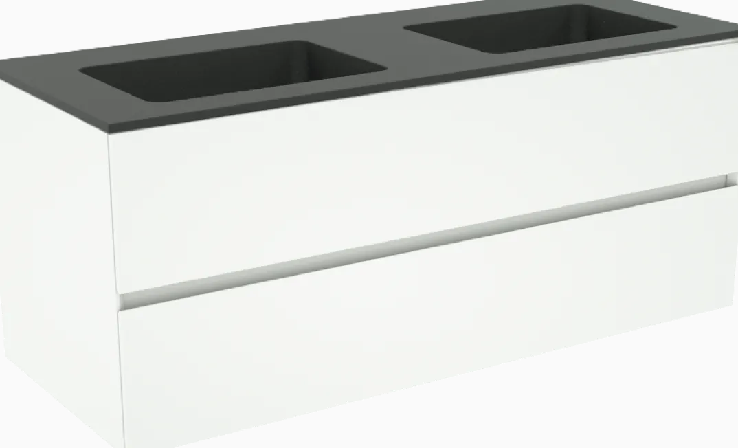 Storke Edge badkamermeubel met Scuro wastafel