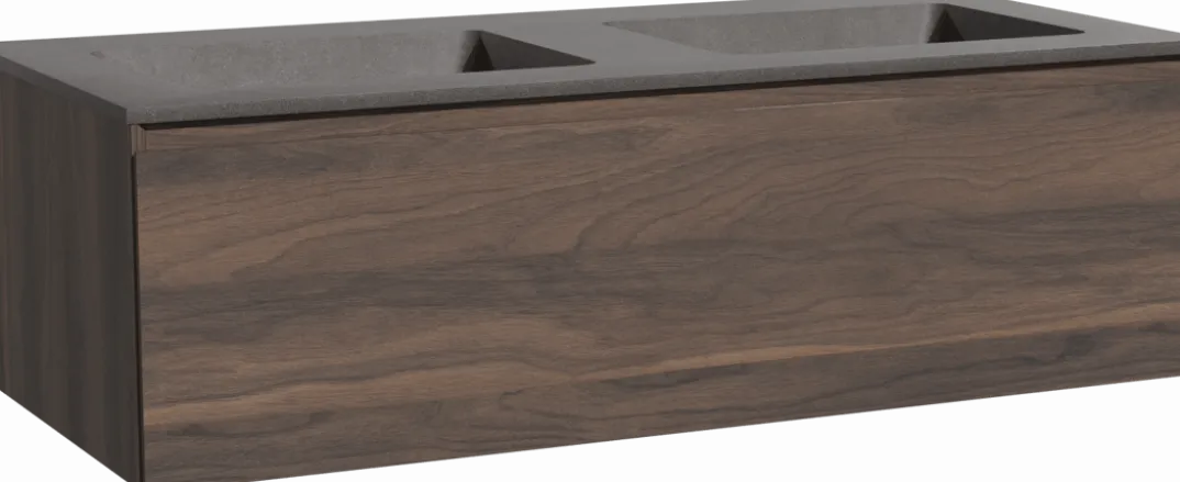 Storke Edge badkamermeubel met Scuro wastafel