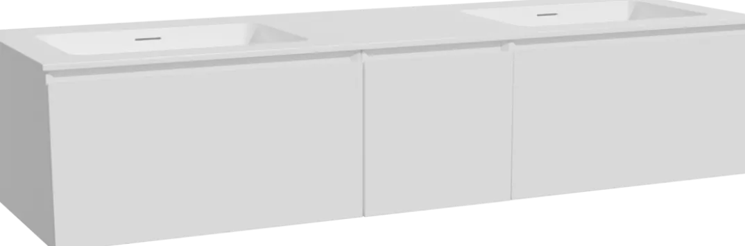 Storke Edge badkamermeubel met Mata wastafel